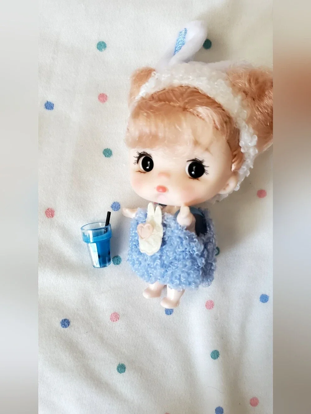 New Cute Tiny Doll 3.5 Inchs NWB